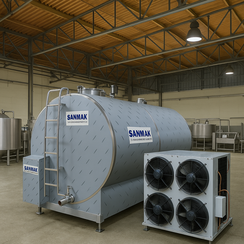 Şanmak Süt Soğutma Tankı (1000 LT - 20000 LT) - Görsel 14