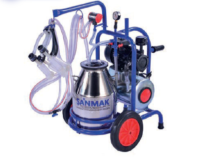 Şanmak Süt Sağma Makinesi 30 LT Küçükbaş Tek Sağım