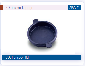 Şanmak 30L Kauçuk Güğüm Kapağı