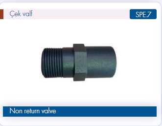Şanmak Çek Valf