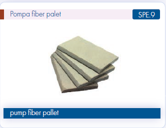 Şanmak Pompa Fiber Palet Kömürü