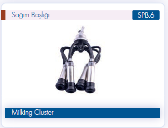 Şanmak 160cc Sağım Başlığı Paslanmaz Kılıflı