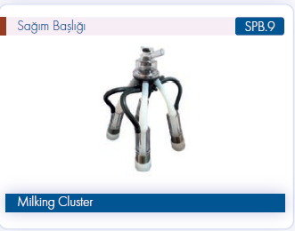 Şanmak 160cc Pençeli Sağım Başlığı Şeffaf Kılıflı
