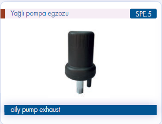 Şanmak Yağlı Pompa Egzozu