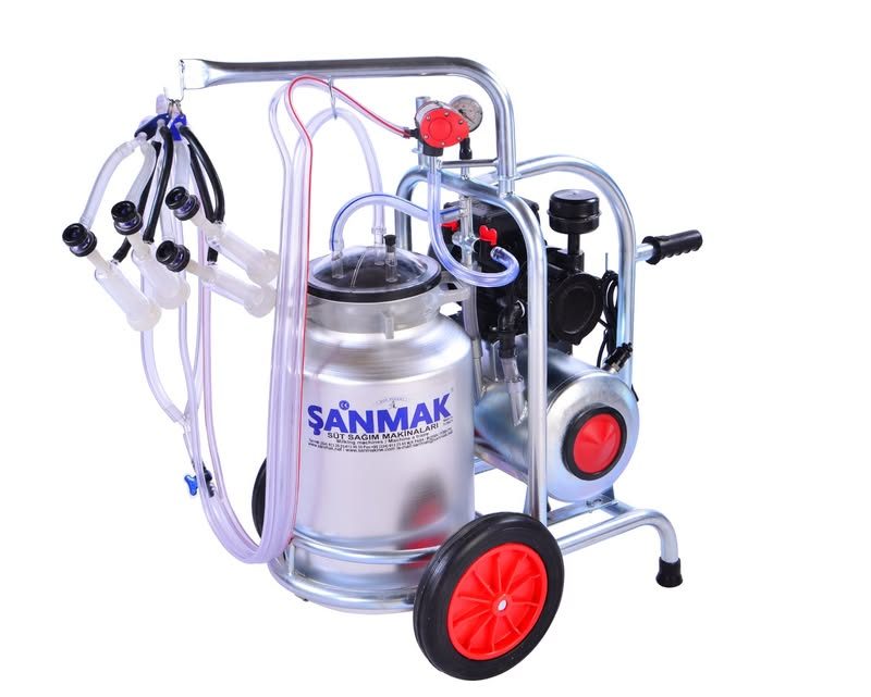Şanmak Süt Sağma Makinesi Küçükbaş Tek Sağım