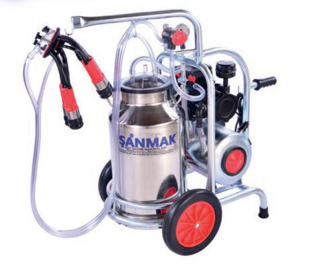Şanmak Süt Sağma Makinesi 40 LT Tek Sağım